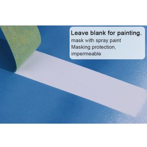 High Temperature UV Resistance Resistance Painters Masking Adhesive Edge Rubber