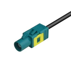 Wholesale FAKRA Cable Connector Z-Code WaterBlue Color For Driver Assistance Systems from china suppliers