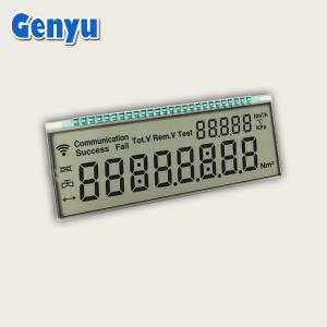 China HTN Custom Segment LCD Display 6 O'Clcok 3.3V 26PIN For Gas Meters on sale