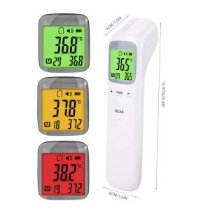 Digital LCD Non Contact Fever Thermometer 3 - 5cm Measuring Distance