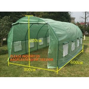 WATER PROOF UV COATING REINFORCED PE HYDROPONIC GREENHOUSE, PE WOVEN OUTER DOOR,