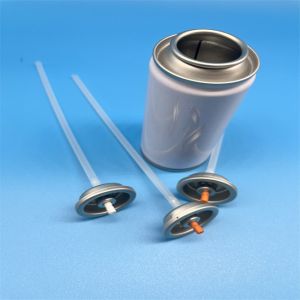 Clear Lacquered Tinplate Spring Valve Kit with Down Dimples Buna Gasket for