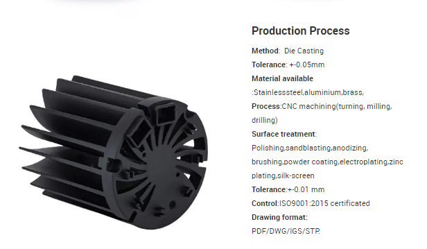 Professional OEM High Precision Customized Metal Die Casting Products Zinc Alloy Aluminum Die Casting