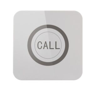 white beautiful touch to call wall installed hall call button