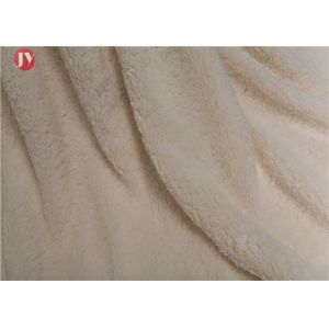 Sherpa Polyester Fleece Bed Blanket , Super Soft Knit Blanket Heavy Double