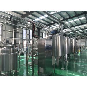 China Paste Puree Mixing 3T/H Fruit Juice Processing Line on sale