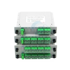 1*8 1*16 1*32 SC APC Fiber Optic PLC Splitter LGX FTTH Optical PLC Splitter