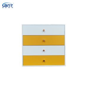 Waterproof Dustproof Metal Makeup Organizer With Handle