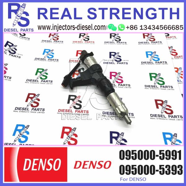 New Fuel Denso Injector 095000-5993 095000-5990 095000-5991 23670-E0310 23670-E0311 23910-1410 for Hino truck FC6J0W J05