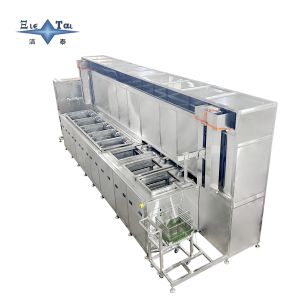 Hardware Machining Parts Ultrasonic Cleaning Equipment 40KHZ Automatic