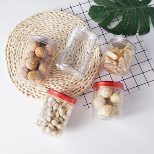 China Customization Plastic Jars with Plastic Lid and Customized Design on sale