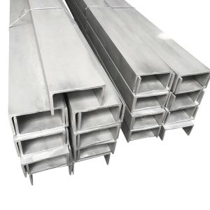 SUS 304 Stainless Steel U Channel SS 1.4401 Hot Rolled Steel U Channel