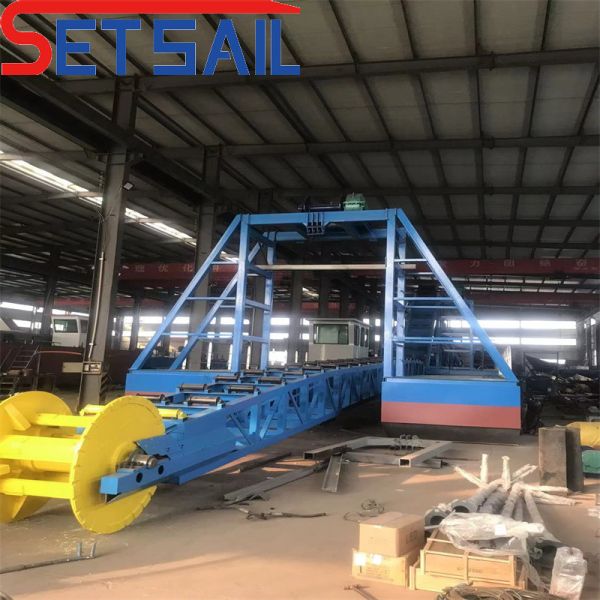 60m3-500m3 Capacity Chain Bucket River Sand Dredging Machinery with Gold