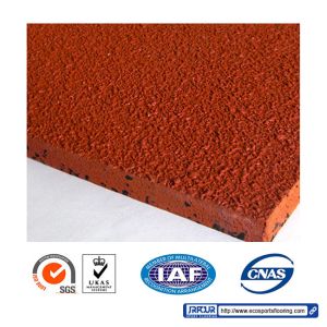 Colourful Full PU 13MM Running Track Flooring Runway Harmless