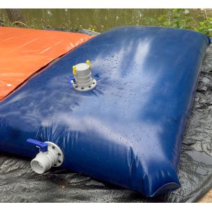 Foldable PVC Flexible Water Tank , Agriculture Irrigation Water Storage Bladder