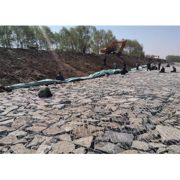 Quality Rustproof Seawall Protection 380Mpa Gabion Wire Mesh for sale
