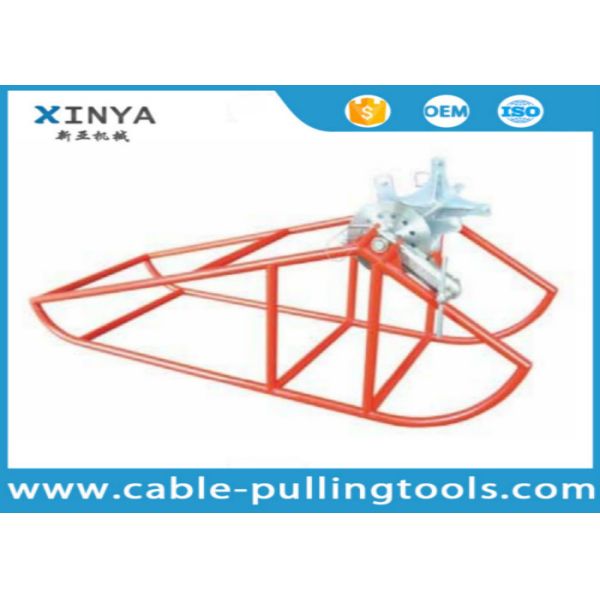 Quality 97kg Cradle Reel Elevators Pilot Wire Reel Stands Matched With Cable Reel for sale