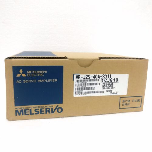 Mitsubishi MR-J2S-40A-S011 AC SERVO AMPLIFIER 3 PHASE 1 YEAR NEW