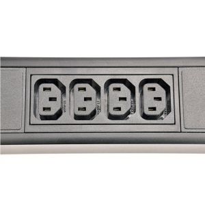 12 Way IEC Type PDU Extension Socket With On/Off Switch, Overload Protector