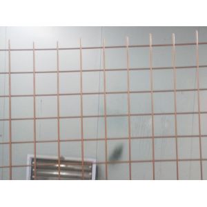 China Stainless Steel 304 Welded Mesh With Copper Color, Used for Decorative/Facade on sale