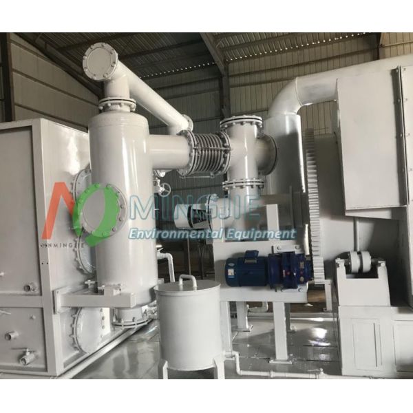 1-2 TPD Capacity Mini Rubber Processing Machine To Recycle Tire With Pyrolysis Plant