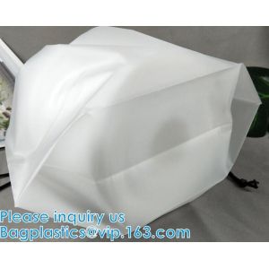 Compostable Biodegradable Matte Gift Drawstring Reusable Eco-Friendly Waterproof