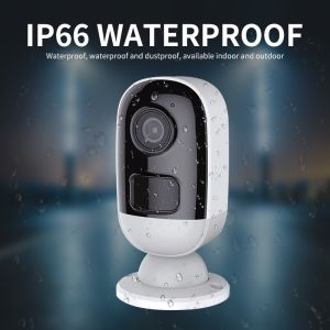 Glomarket Smart Home Wifi Wireless Camera Low Power 3MP Solar Battery Hd Night