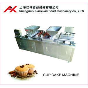 PLC Controlling Commercial Bakery Cake Machine For Different Types Cup Cake