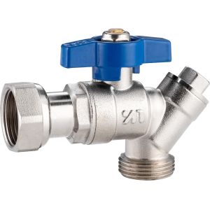 5302B Gas Stove Strainer Valve Brass Angle Valve DN20 for Return Hot Water with