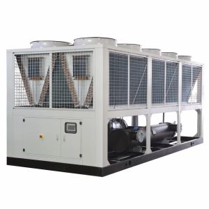 Plastic Industrial Water Chiller 50Ton Scroll Air Compressor Chiller