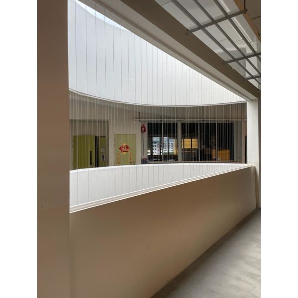 Unobstructed View Of Nature Balcony Invisible Grille Load Capacity 100kg Tolerance ±1%