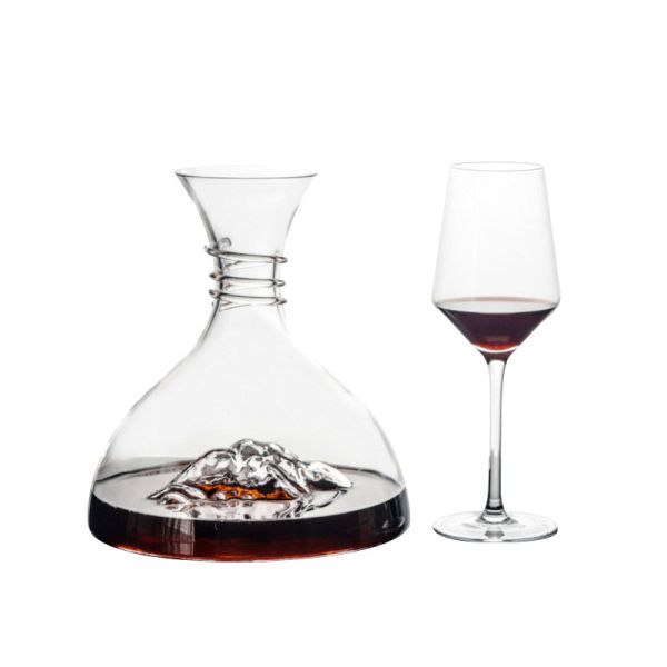 Bulk Artisan-Crafted Crystal Wine Decanter Aerator | 1500mL Luxury Carafe, Distributor-Ready