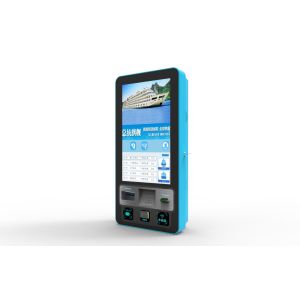 10" Outdoor Wall Mounted Kiosk / Payment and Ticketing Kiosk For Bus Station