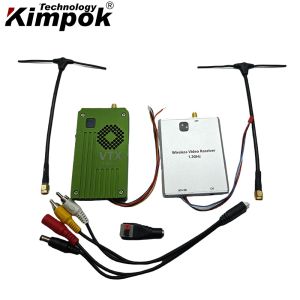 1.2Ghz 8W UAV Video Transmitter Receiver Image Sender with 8 Channels for Drone