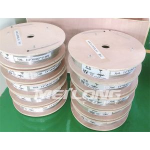 Seamless Redrawn Capillary Coiled Tubing SS316L 1 8 Capillary Tube