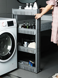 Slim 13cm 3 Shelf Organizer Plastic Corner Shelf For Garage