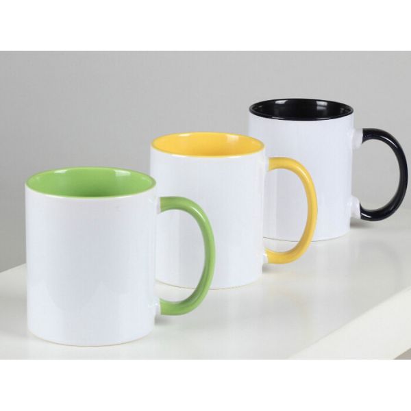 Quality Stocked Subliminal Personalized Kids Mugs Ceramic Coffee Mugs With Inner for sale