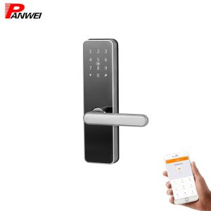 Electronic Outdoor Keypad Door Lock , Entry Door Locks High Security Silver