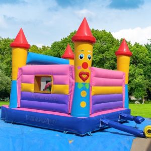Customized Size Palm Tree Jumping Castle Inflatable Bounce House Combo for