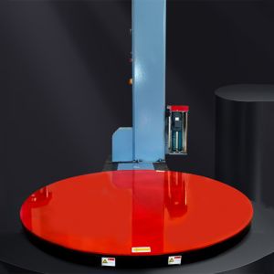 Fully Automatic Horizontal Pallet Wrapping Machine Rotating Tray Packer Shrink