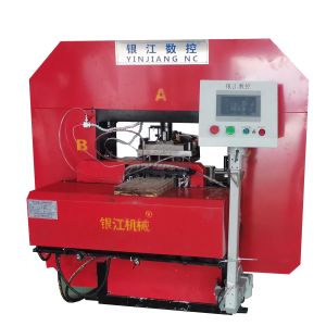 Aluminum Alloy Profile Punching And Saw Cutting Machine 7.5kW