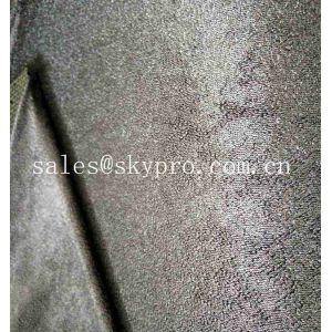 Polyester Knitted Fabric Rubber Sheet Perforated Neoprene SBR Sheet With Looped
