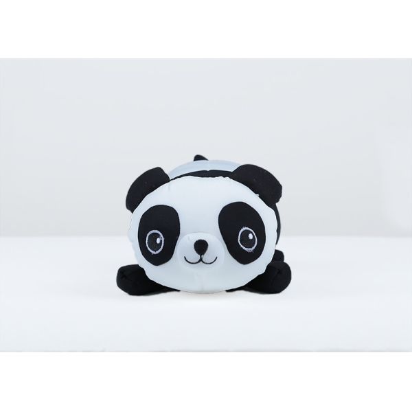 Quality 30CM White / Black Plush Toy Pillow Embrodiery Technic Eco Friendly for sale