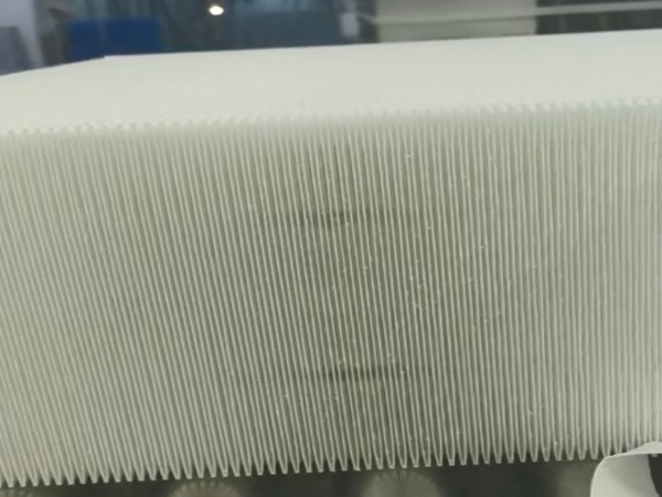 High Efficiency Filter Production Line 300mm Pleat Height Automatic HEPA Filter Pleating And Gluing Production Line