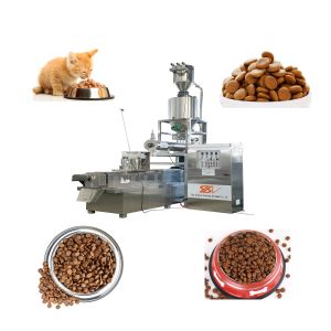 Electric Fully Automatic Dry Dog Food Making Machine 380v