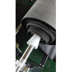 Fabric Carpet Making Machine / Computerized Mat Cutter Fast Driving Motors
