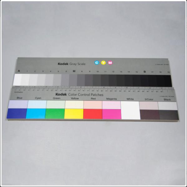 Quality Q14 Digital Image Resolution Chart Reflective Gray Scale Accurate Exposure Detection Target for sale