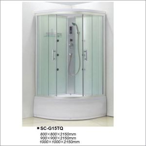 Wholesale Computer Controlled Sliding Door Shower Cubicles , Modern Glass Shower Cabin from china suppliers
