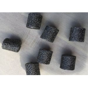 Aerospace Copper / SS Compressed Knitted Mesh Customized Rust Resistance