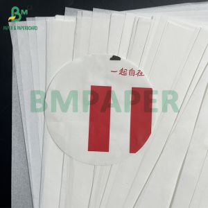 38grs 40grs Smooth Greaseproof White Sandwich Wrapping Paper Kit 3 Kit 5